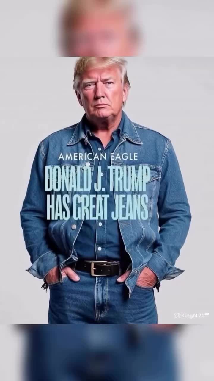 Trump has great jeans